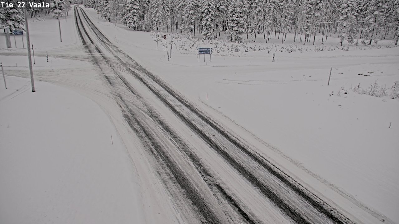 Kelikamerat Kuva Tie 22 Vaala, Vaala, Pohjois-Pohjanmaa