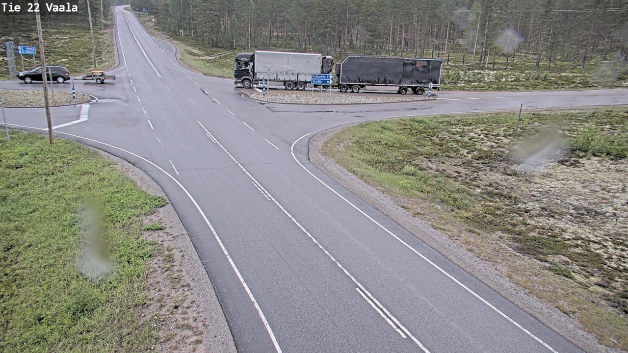 Kelikamerat Kuva Tie 22 Vaala, Vaala, Pohjois-Pohjanmaa