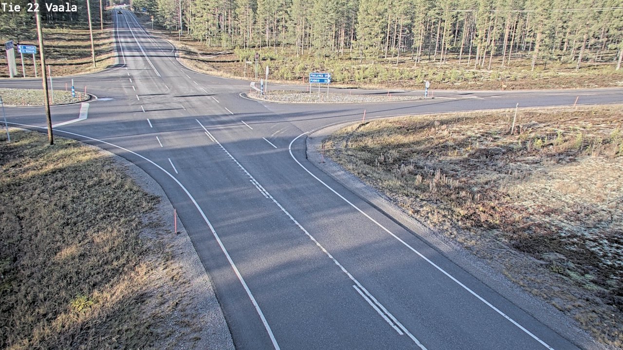 Kelikamerat Kuva Tie 22 Vaala, Vaala, Pohjois-Pohjanmaa
