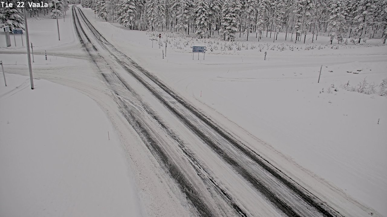 Kelikamerat Kuva Tie 22 Vaala, Vaala, Pohjois-Pohjanmaa