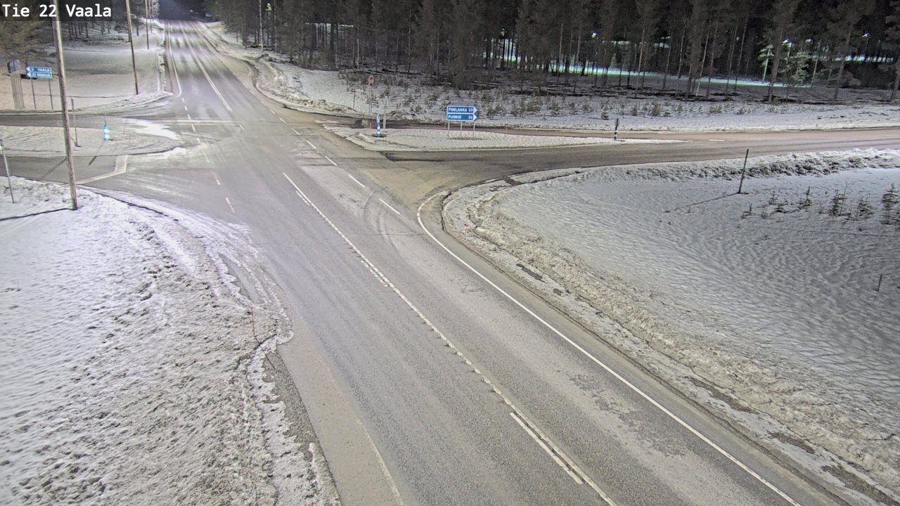 Kelikamerat Kuva Tie 22 Vaala, Vaala, Pohjois-Pohjanmaa