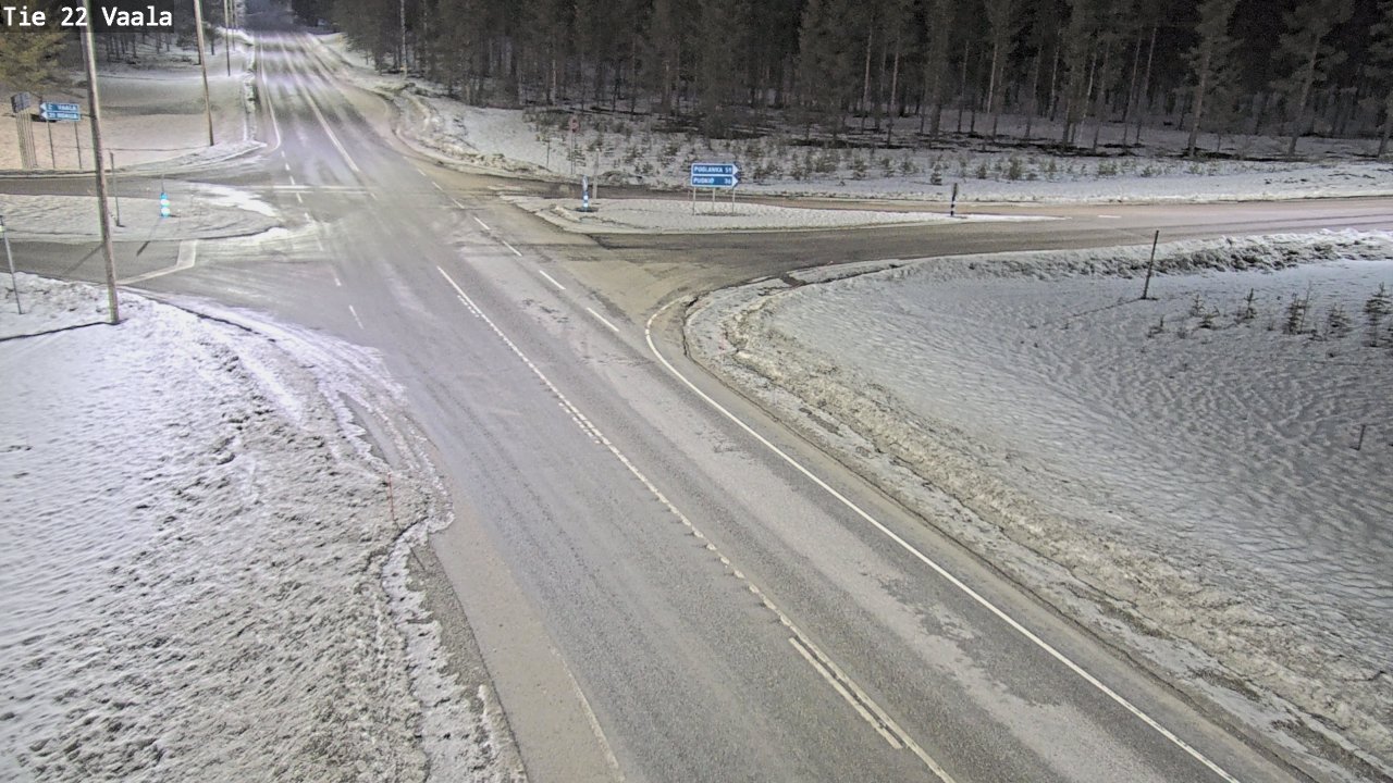 Kelikamerat Kuva Tie 22 Vaala, Vaala, Pohjois-Pohjanmaa