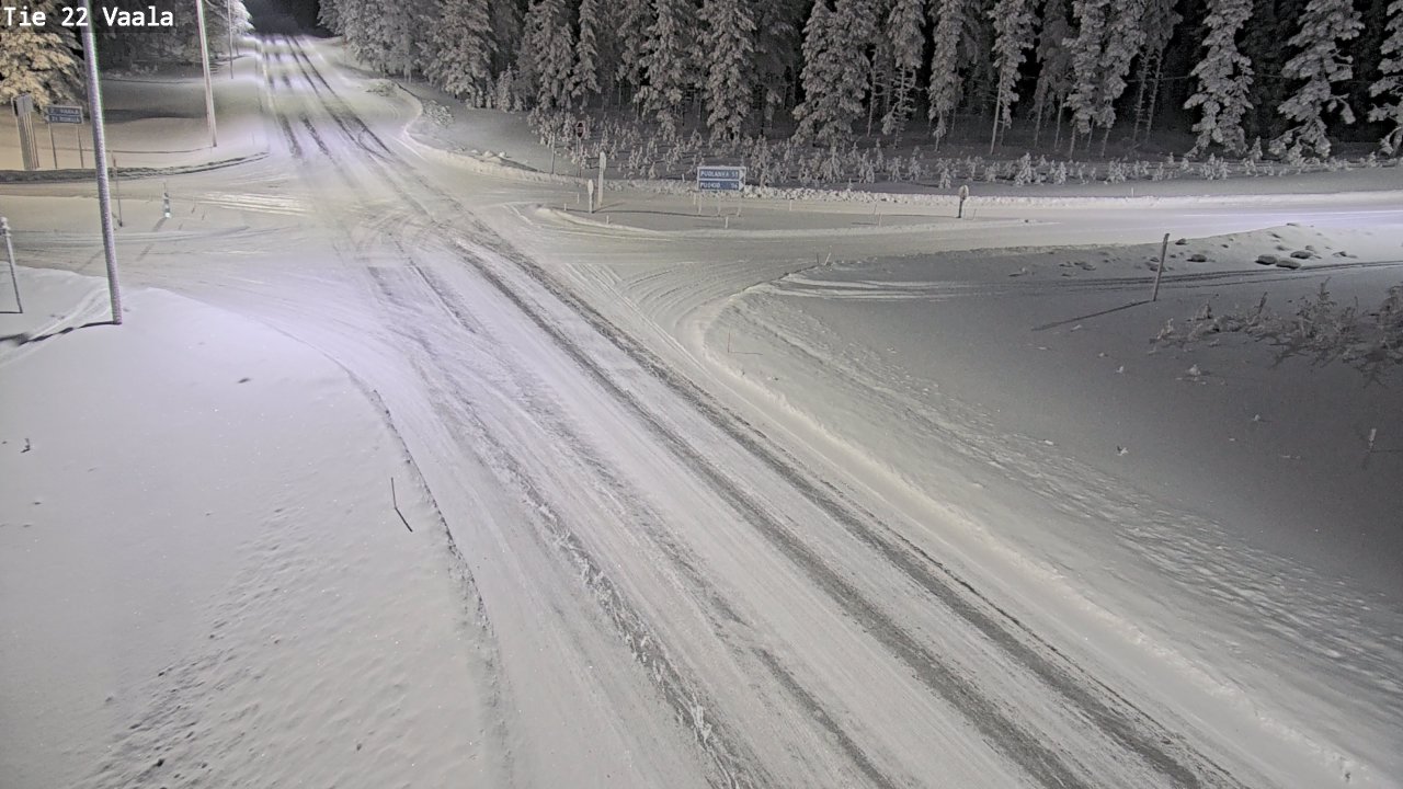 Kelikamerat Kuva Tie 22 Vaala, Vaala, Pohjois-Pohjanmaa