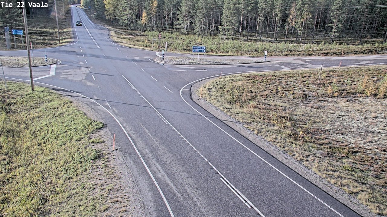 Kelikamerat Kuva Tie 22 Vaala, Vaala, Pohjois-Pohjanmaa