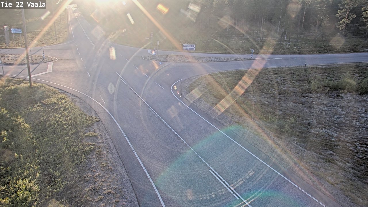 Kelikamerat Kuva Tie 22 Vaala, Vaala, Pohjois-Pohjanmaa