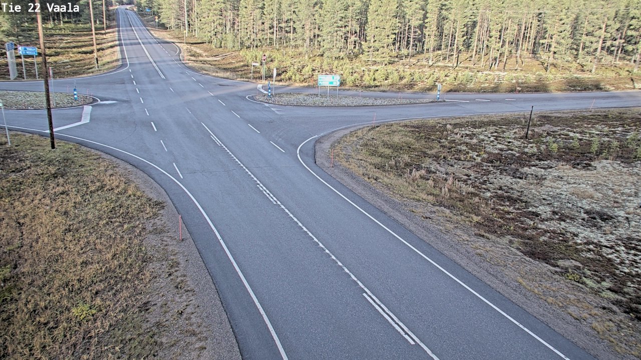 Kelikamerat Kuva Tie 22 Vaala, Vaala, Pohjois-Pohjanmaa