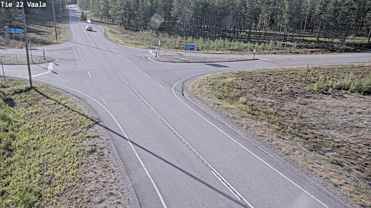 Kelikamerat Kuva Tie 22 Vaala, Vaala, Pohjois-Pohjanmaa