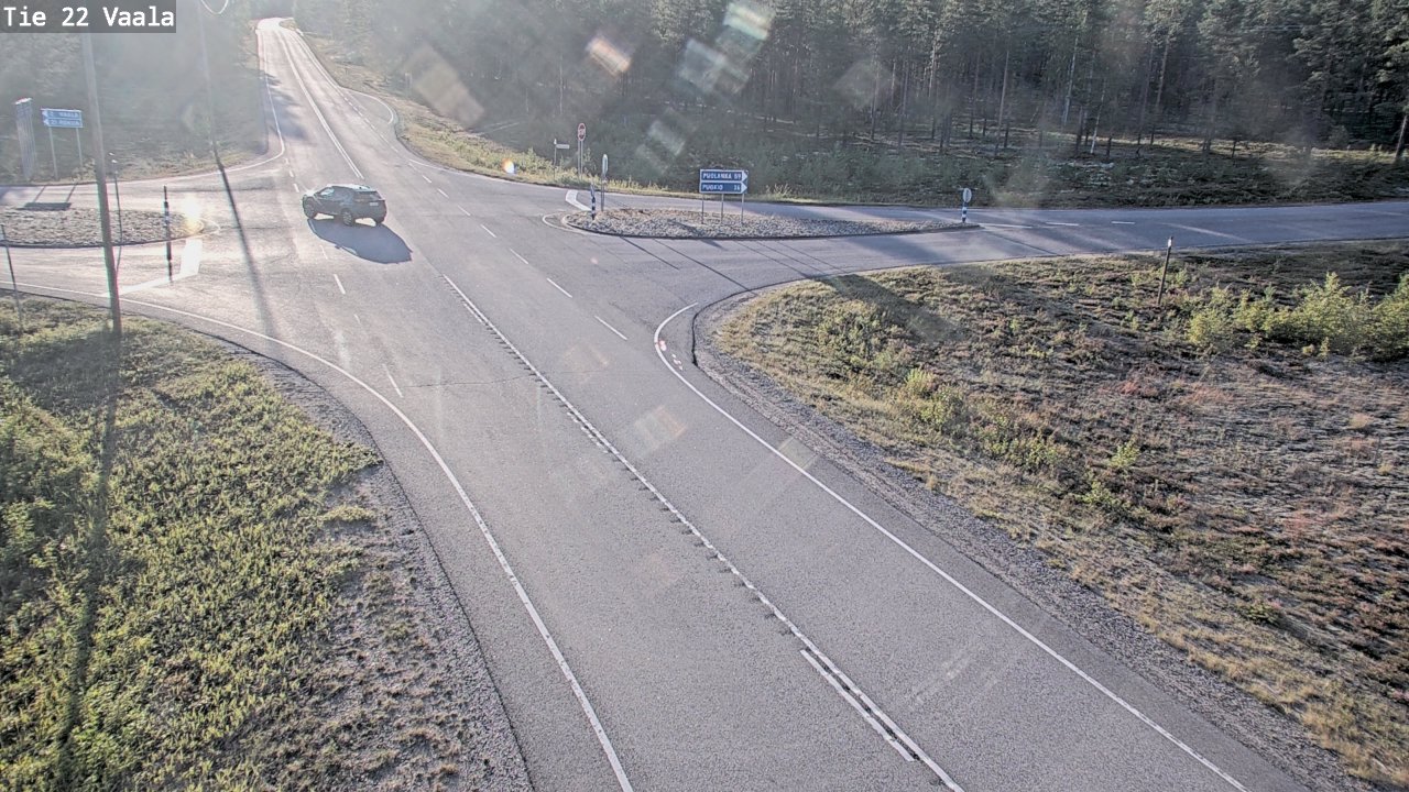 Kelikamerat Kuva Tie 22 Vaala, Vaala, Pohjois-Pohjanmaa