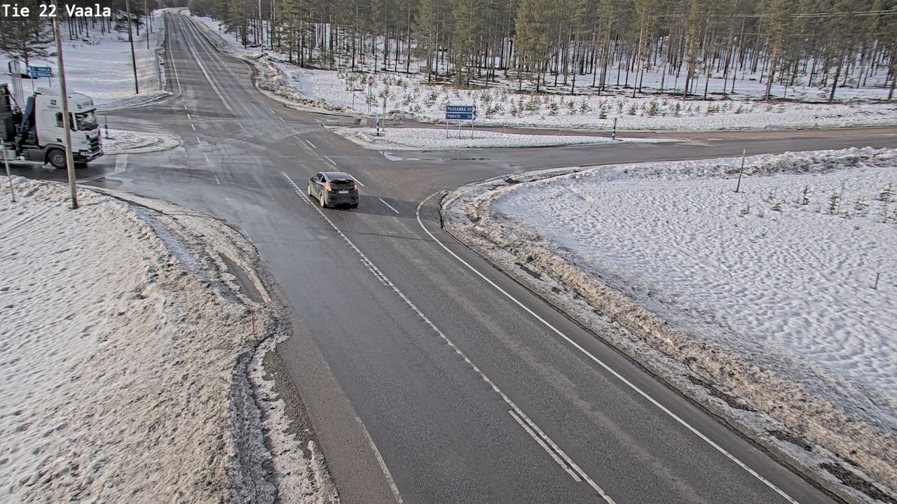Kelikamerat Kuva Tie 22 Vaala, Vaala, Pohjois-Pohjanmaa
