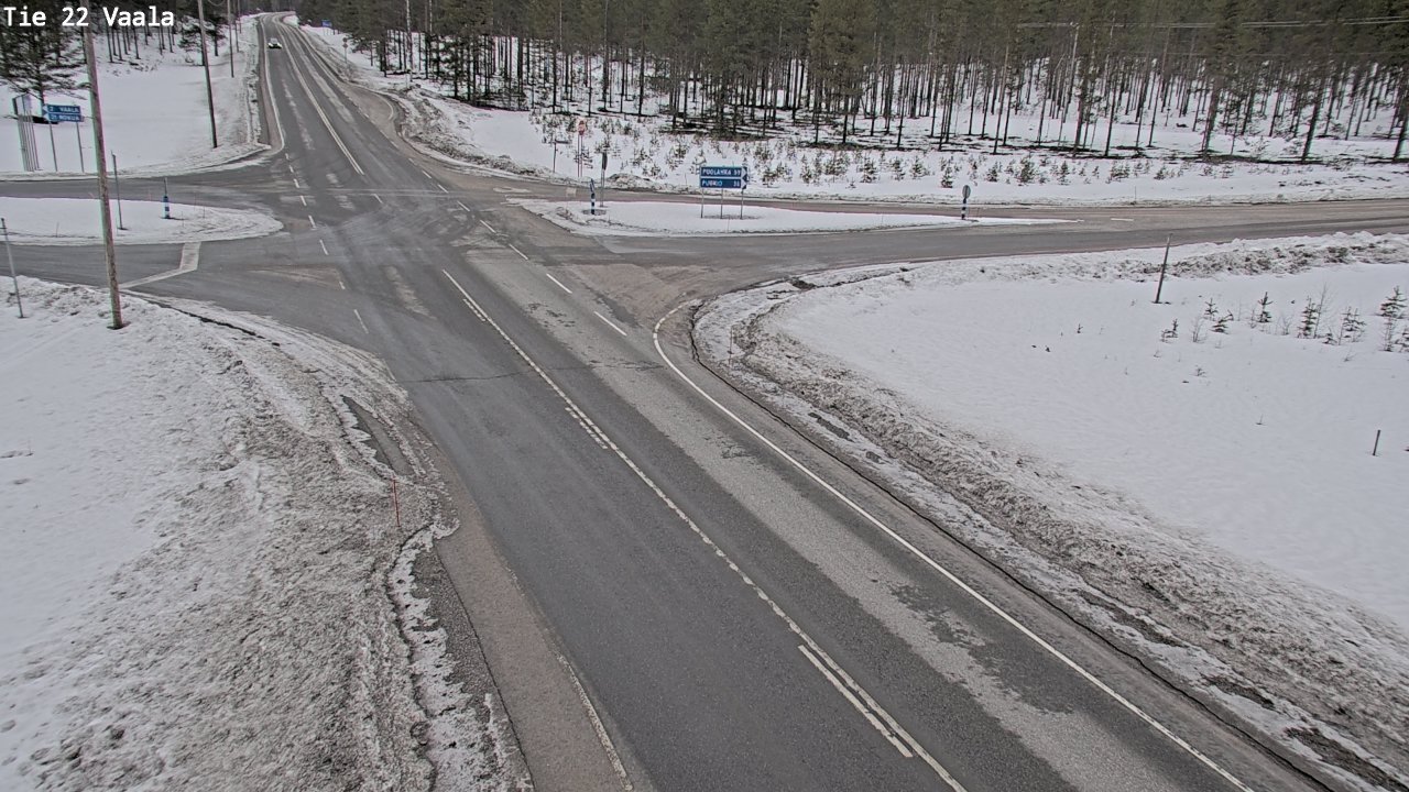 Kelikamerat Kuva Tie 22 Vaala, Vaala, Pohjois-Pohjanmaa
