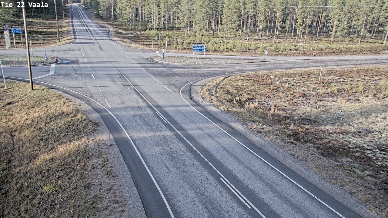 Kelikamerat Kuva Tie 22 Vaala, Vaala, Pohjois-Pohjanmaa