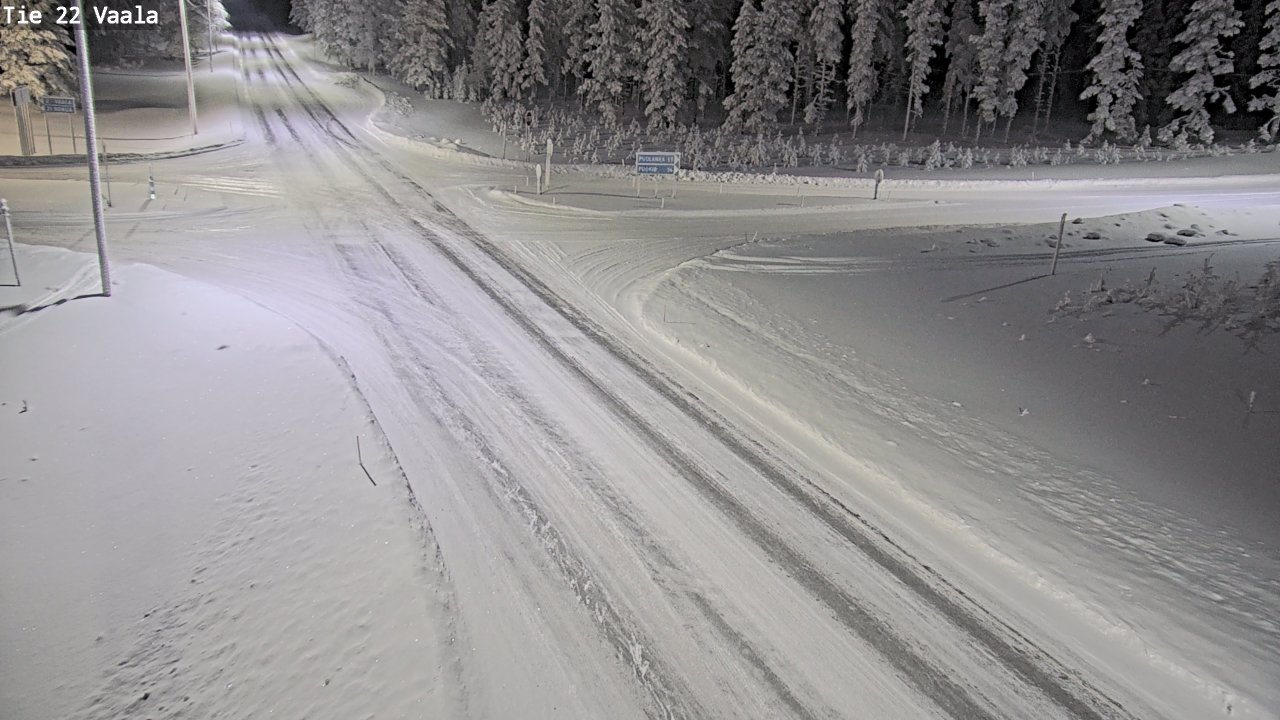 Kelikamerat Kuva Tie 22 Vaala, Vaala, Pohjois-Pohjanmaa