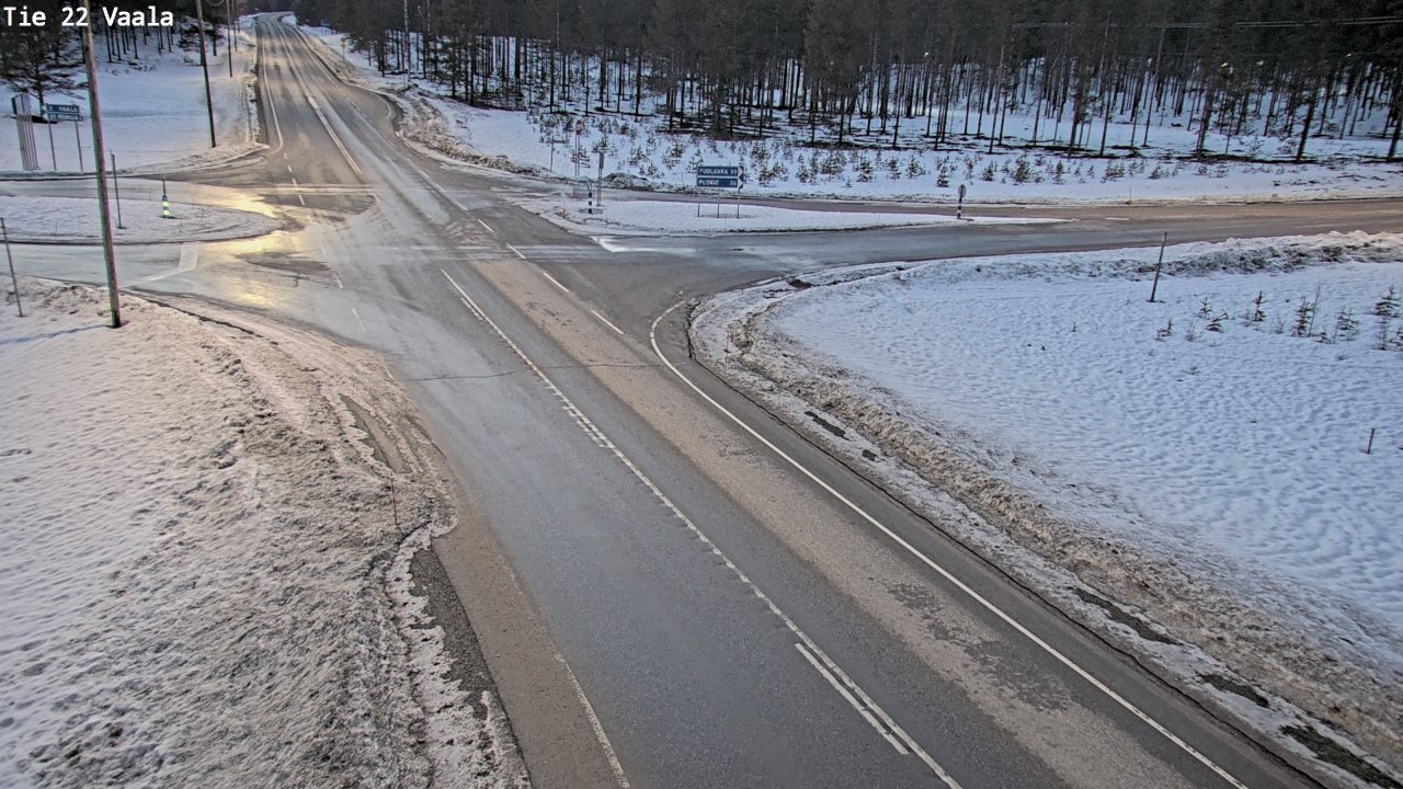 Kelikamerat Kuva Tie 22 Vaala, Vaala, Pohjois-Pohjanmaa