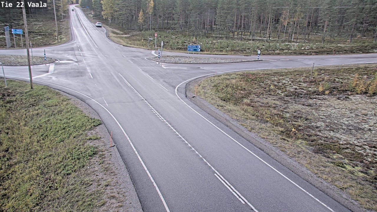 Kelikamerat Kuva Tie 22 Vaala, Vaala, Pohjois-Pohjanmaa