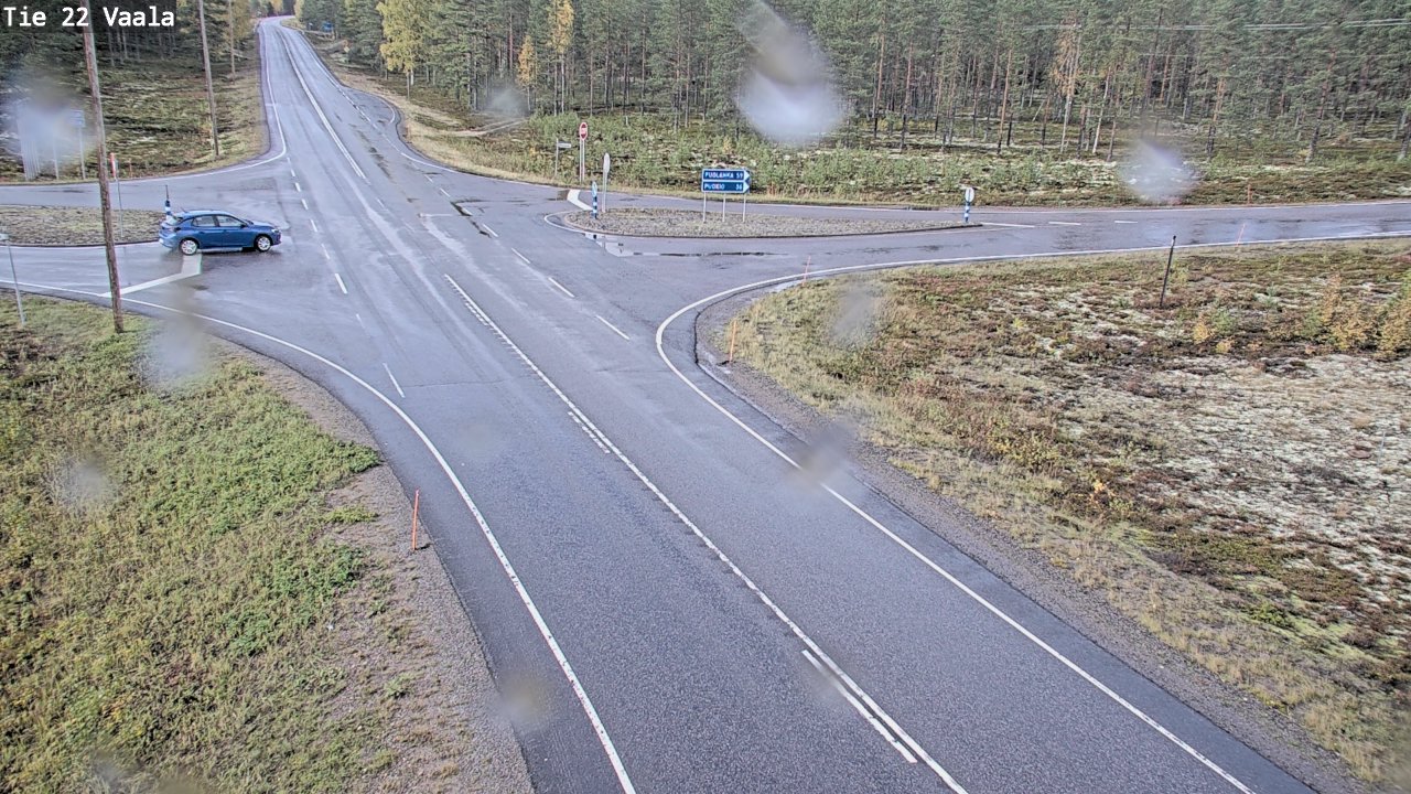 Kelikamerat Kuva Tie 22 Vaala, Vaala, Pohjois-Pohjanmaa