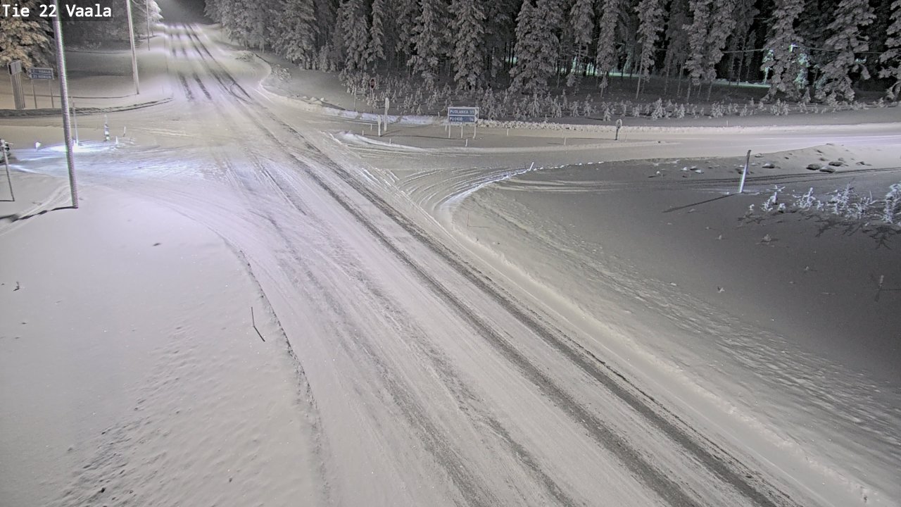 Kelikamerat Kuva Tie 22 Vaala, Vaala, Pohjois-Pohjanmaa
