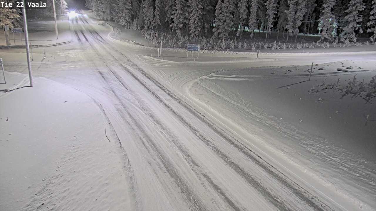 Kelikamerat Kuva Tie 22 Vaala, Vaala, Pohjois-Pohjanmaa