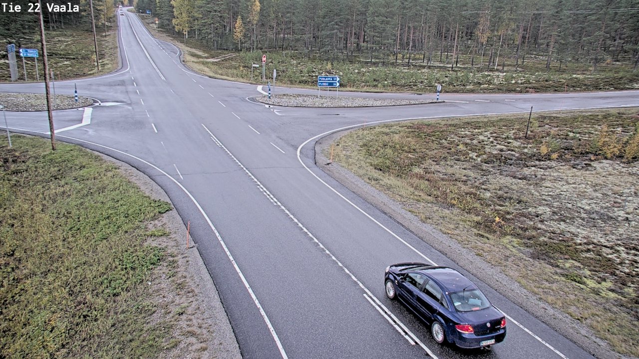 Kelikamerat Kuva Tie 22 Vaala, Vaala, Pohjois-Pohjanmaa