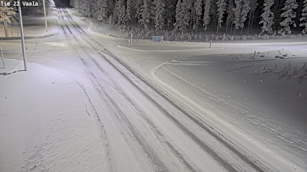 Kelikamerat Kuva Tie 22 Vaala, Vaala, Pohjois-Pohjanmaa