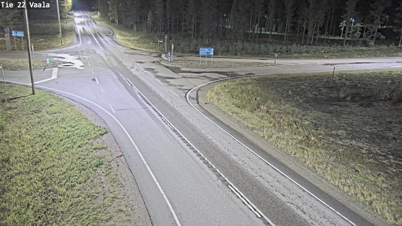 Kelikamerat Kuva Tie 22 Vaala, Vaala, Pohjois-Pohjanmaa
