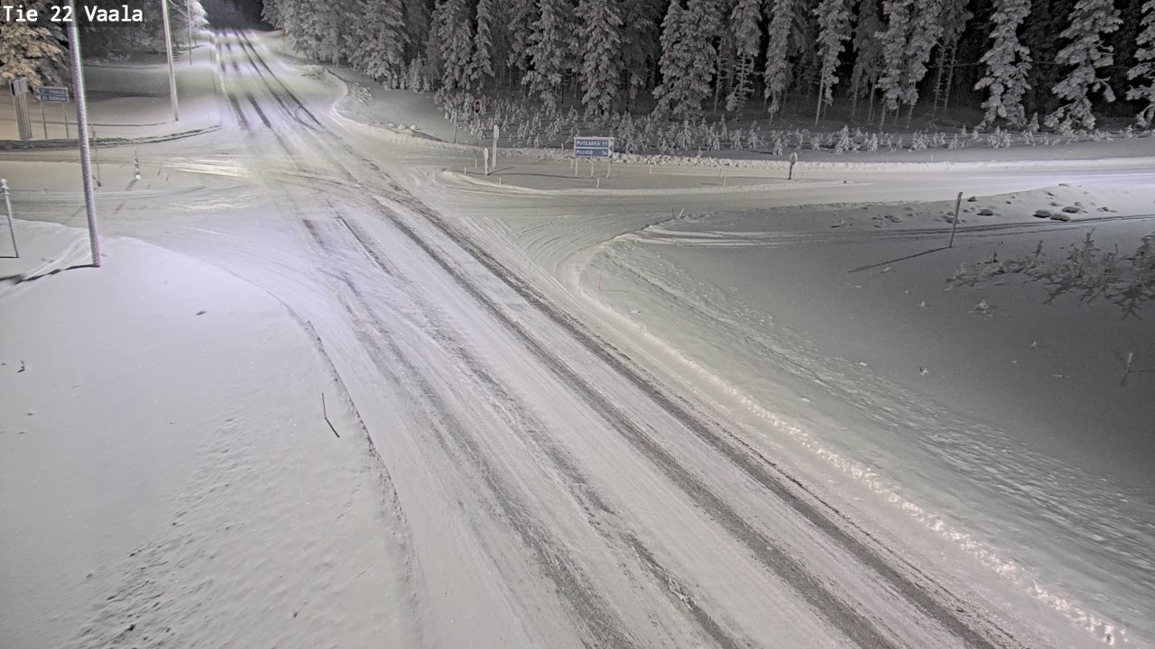 Kelikamerat Kuva Tie 22 Vaala, Vaala, Pohjois-Pohjanmaa