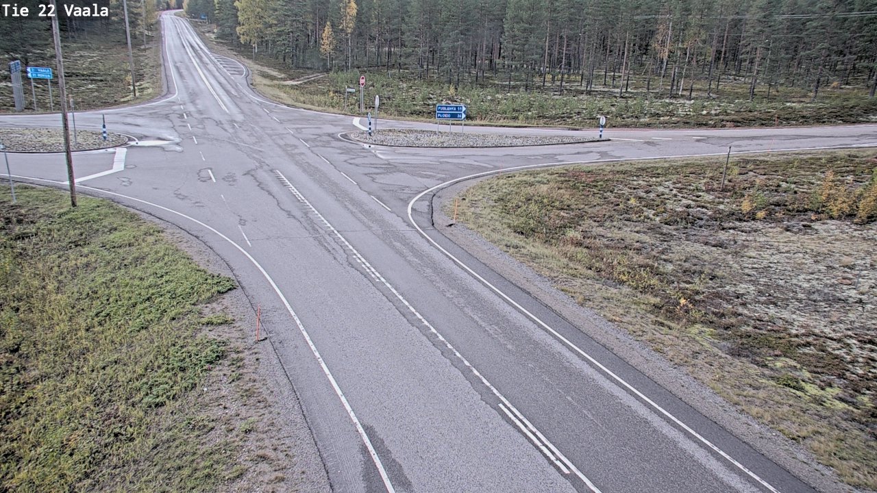 Kelikamerat Kuva Tie 22 Vaala, Vaala, Pohjois-Pohjanmaa