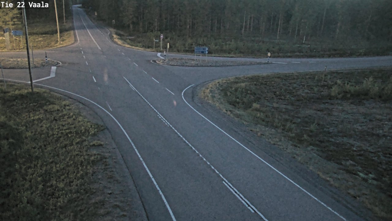 Kelikamerat Kuva Tie 22 Vaala, Vaala, Pohjois-Pohjanmaa