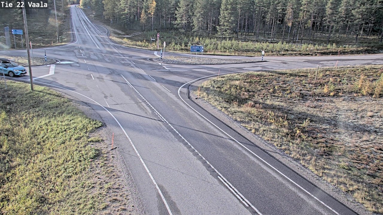 Kelikamerat Kuva Tie 22 Vaala, Vaala, Pohjois-Pohjanmaa