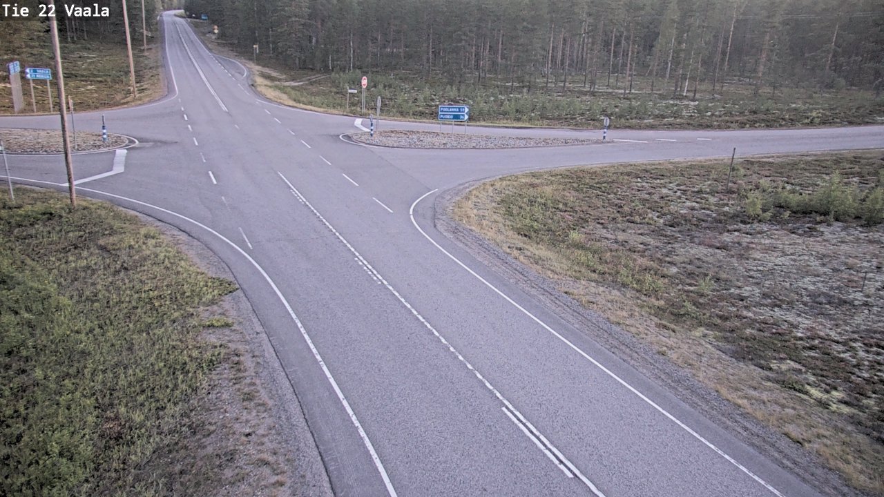 Kelikamerat Kuva Tie 22 Vaala, Vaala, Pohjois-Pohjanmaa
