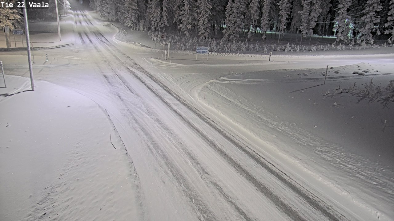 Kelikamerat Kuva Tie 22 Vaala, Vaala, Pohjois-Pohjanmaa