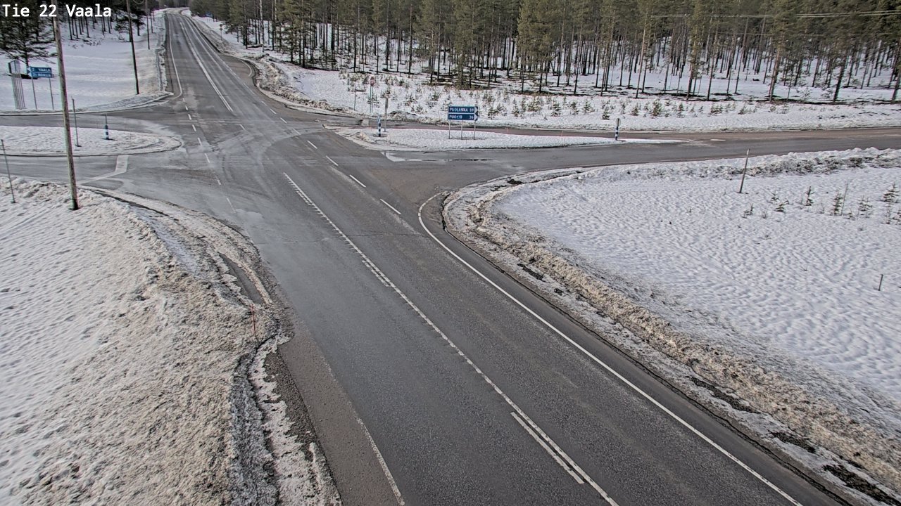 Kelikamerat Kuva Tie 22 Vaala, Vaala, Pohjois-Pohjanmaa