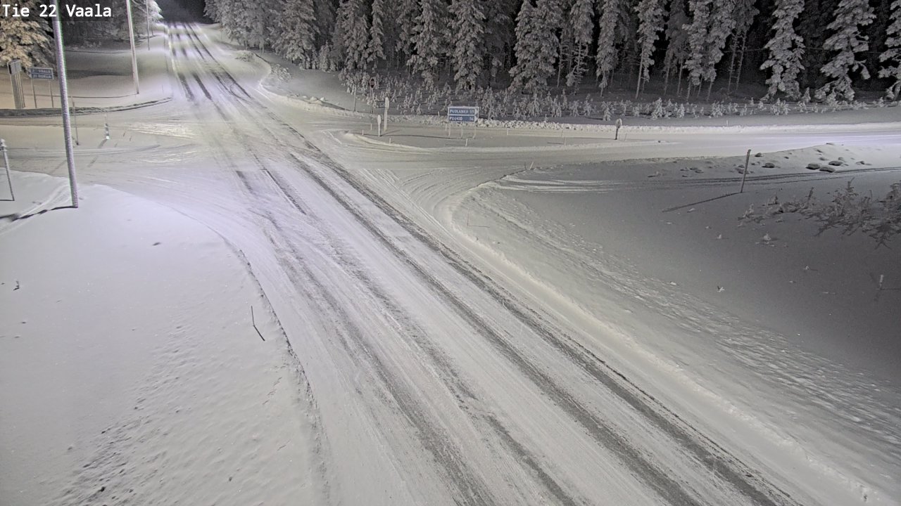 Kelikamerat Kuva Tie 22 Vaala, Vaala, Pohjois-Pohjanmaa