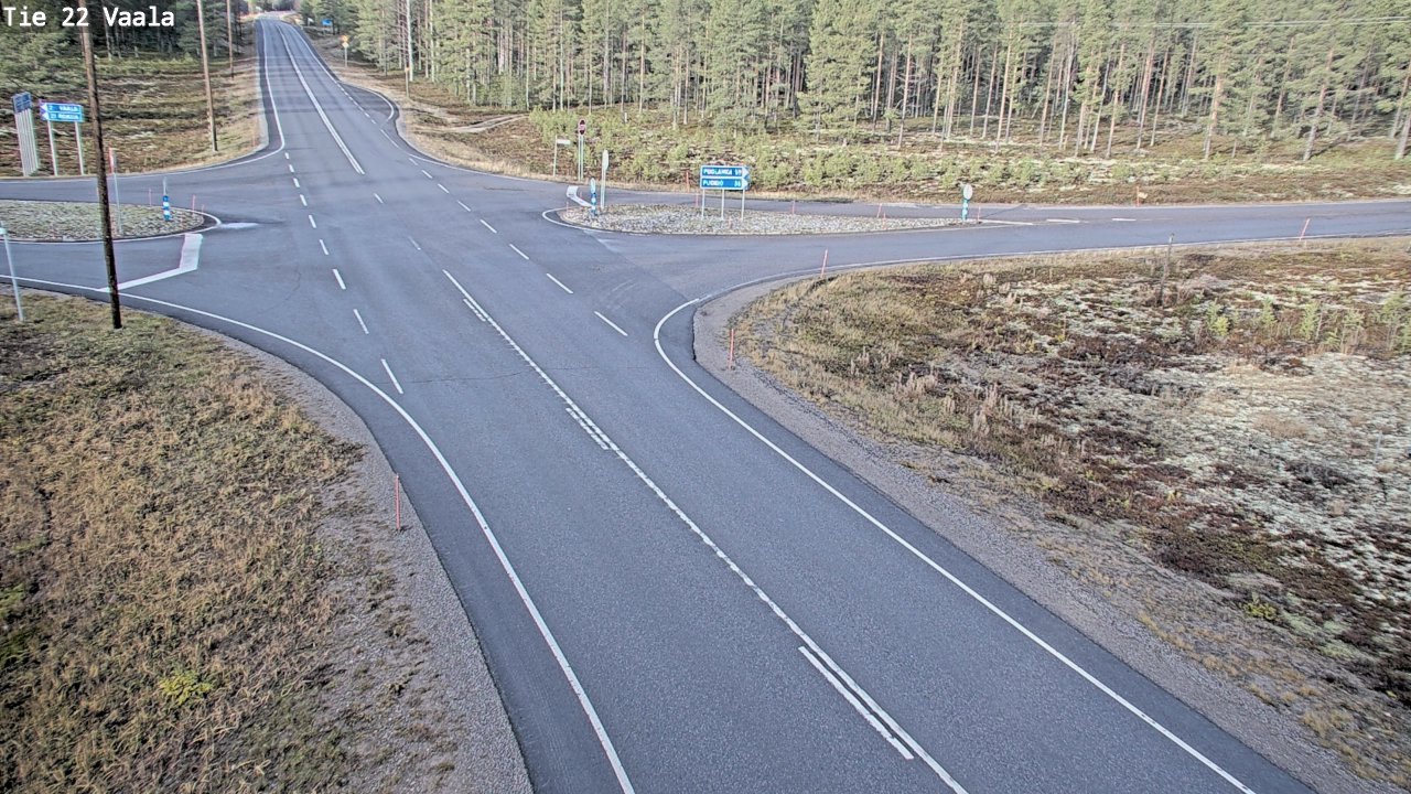 Kelikamerat Kuva Tie 22 Vaala, Vaala, Pohjois-Pohjanmaa