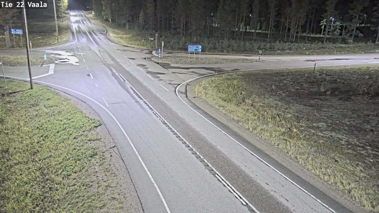 Kelikamerat Kuva Tie 22 Vaala, Vaala, Pohjois-Pohjanmaa