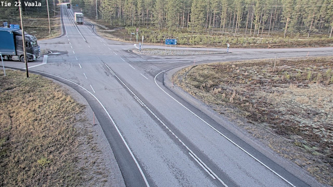 Kelikamerat Kuva Tie 22 Vaala, Vaala, Pohjois-Pohjanmaa