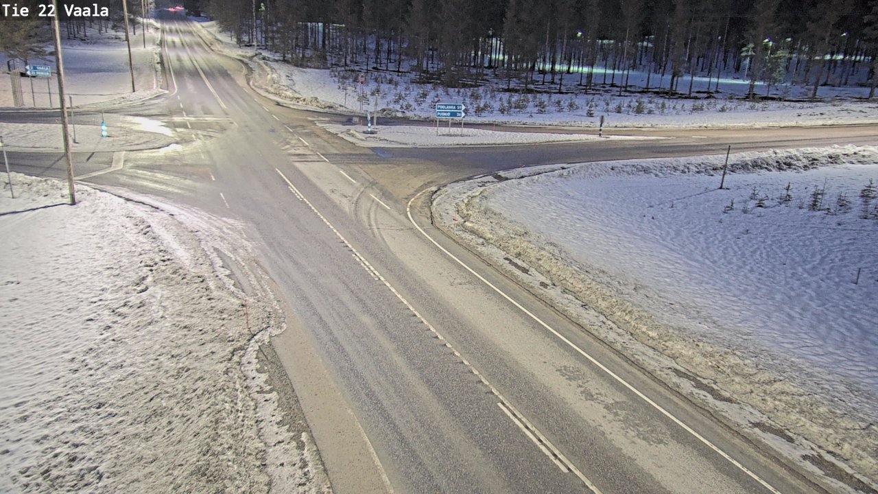 Kelikamerat Kuva Tie 22 Vaala, Vaala, Pohjois-Pohjanmaa