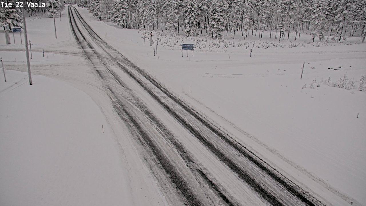 Kelikamerat Kuva Tie 22 Vaala, Vaala, Pohjois-Pohjanmaa