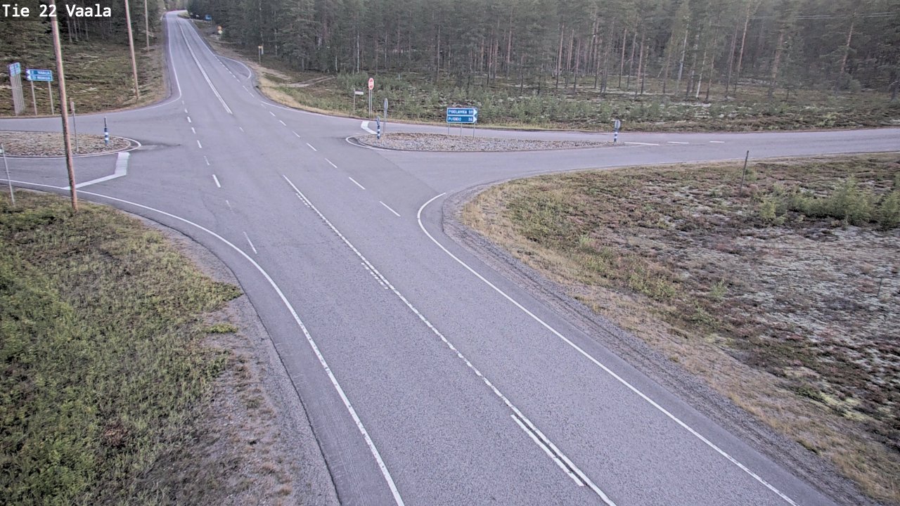 Kelikamerat Kuva Tie 22 Vaala, Vaala, Pohjois-Pohjanmaa