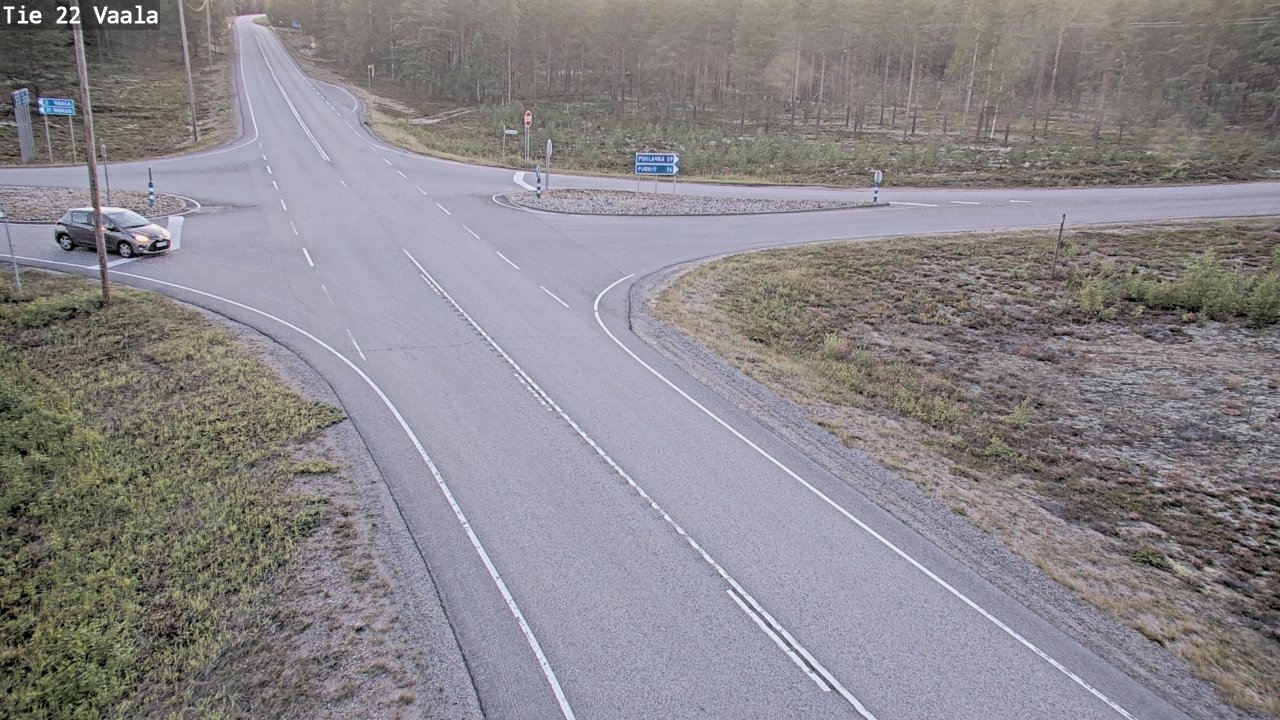 Kelikamerat Kuva Tie 22 Vaala, Vaala, Pohjois-Pohjanmaa