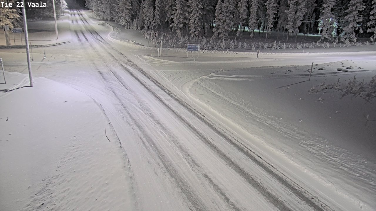 Kelikamerat Kuva Tie 22 Vaala, Vaala, Pohjois-Pohjanmaa