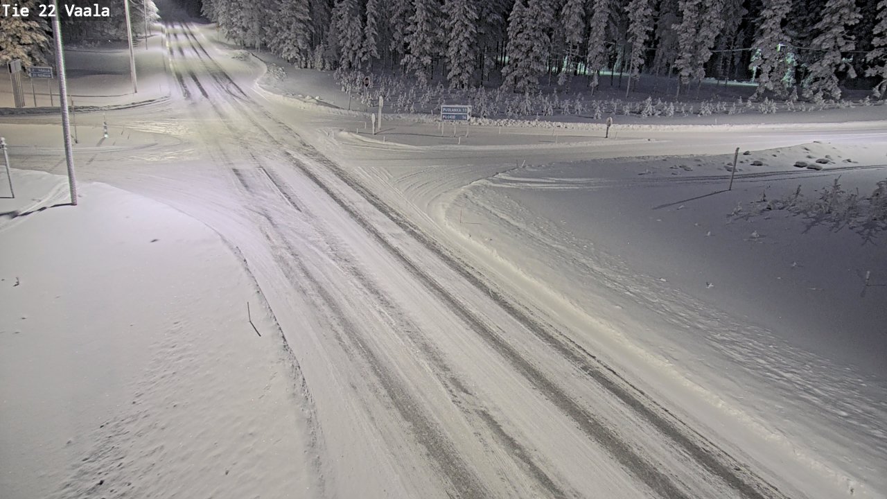Kelikamerat Kuva Tie 22 Vaala, Vaala, Pohjois-Pohjanmaa