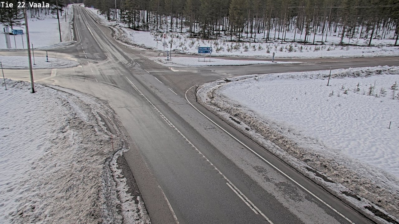 Kelikamerat Kuva Tie 22 Vaala, Vaala, Pohjois-Pohjanmaa