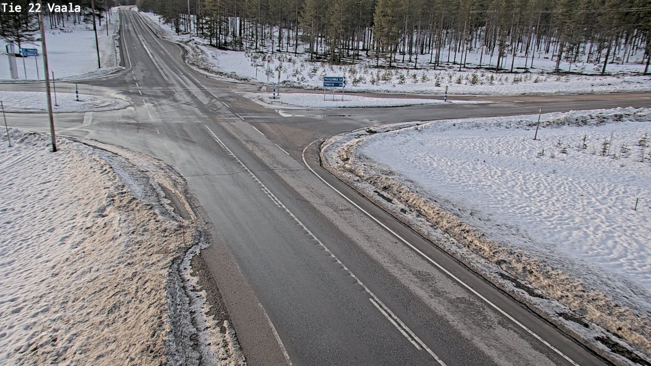 Kelikamerat Kuva Tie 22 Vaala, Vaala, Pohjois-Pohjanmaa