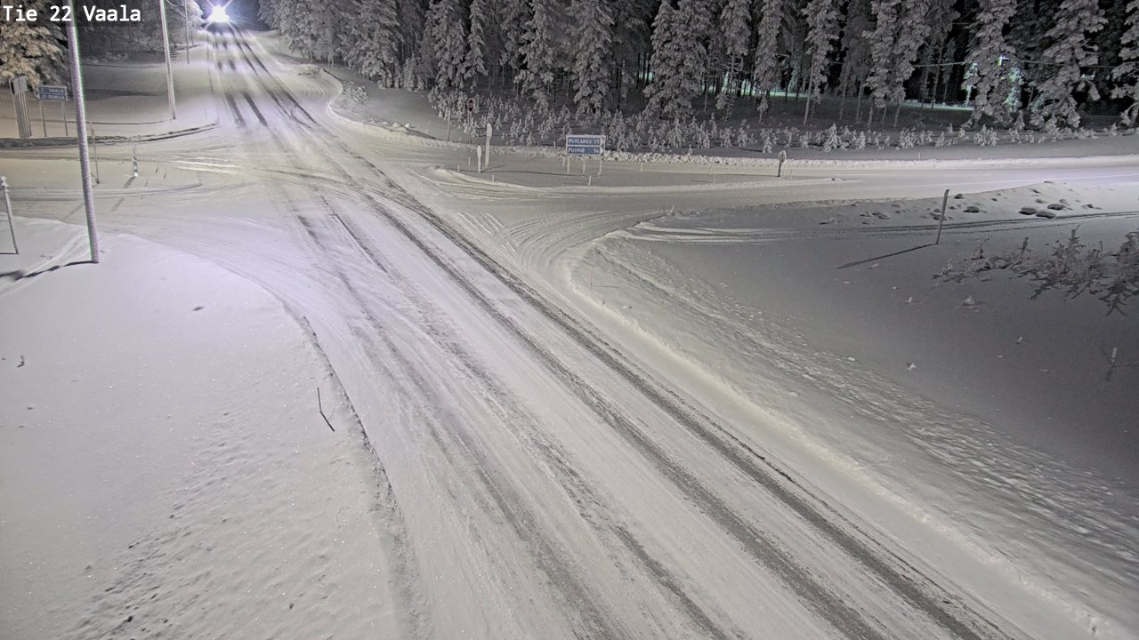 Kelikamerat Kuva Tie 22 Vaala, Vaala, Pohjois-Pohjanmaa