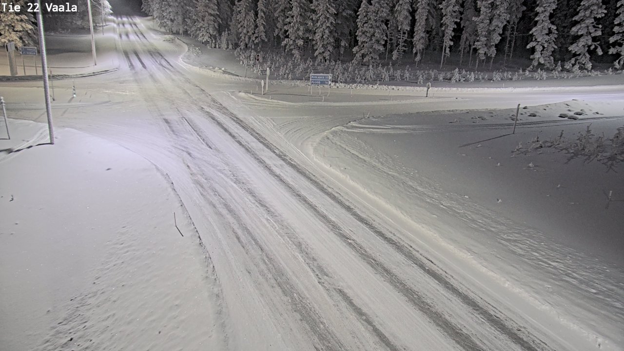 Kelikamerat Kuva Tie 22 Vaala, Vaala, Pohjois-Pohjanmaa