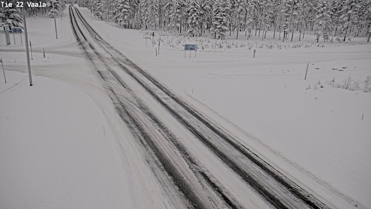 Kelikamerat Kuva Tie 22 Vaala, Vaala, Pohjois-Pohjanmaa