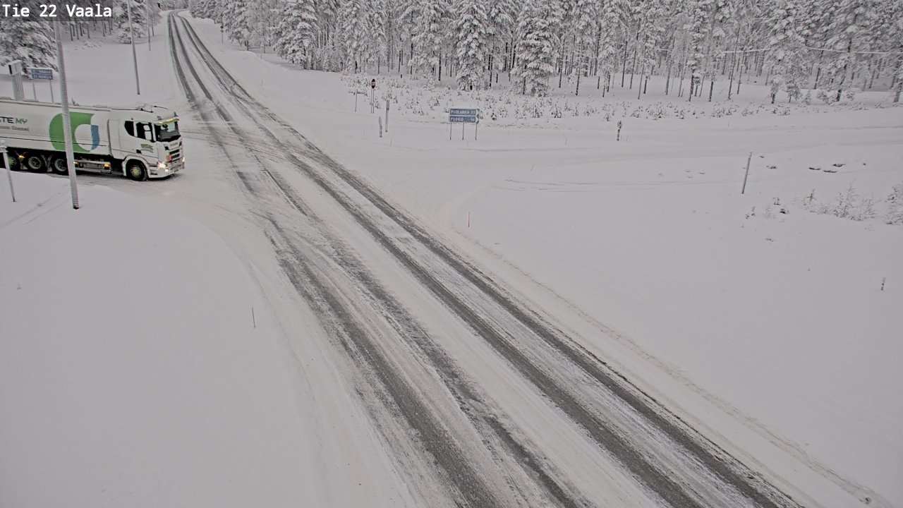 Kelikamerat Kuva Tie 22 Vaala, Vaala, Pohjois-Pohjanmaa