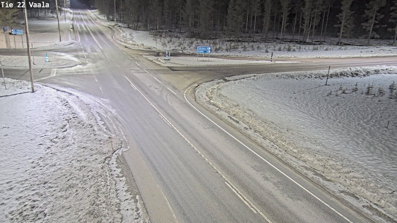 Kelikamerat Kuva Tie 22 Vaala, Vaala, Pohjois-Pohjanmaa