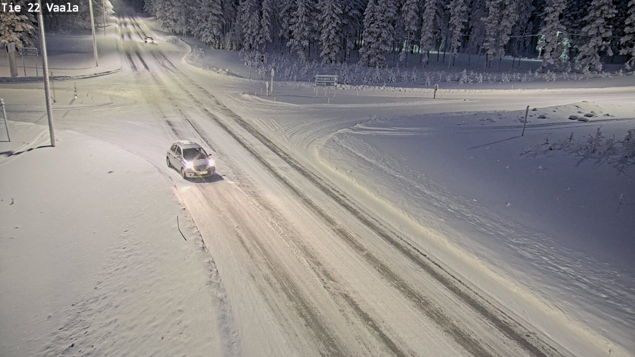 Kelikamerat Kuva Tie 22 Vaala, Vaala, Pohjois-Pohjanmaa