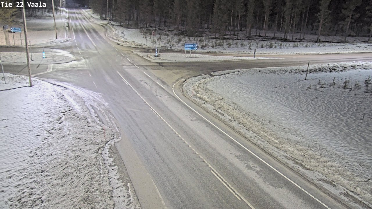 Kelikamerat Kuva Tie 22 Vaala, Vaala, Pohjois-Pohjanmaa